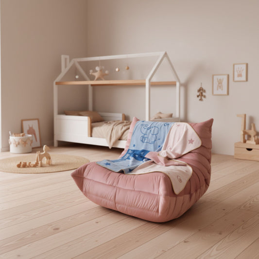 Kolter Kuscheldecke „Elefant & Hase"