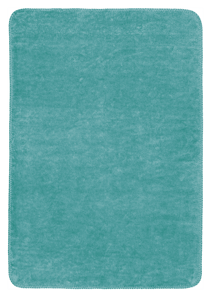 Kuscheldecke „Anne“ Uni Wohndecke 100% Baumwolle aus kontrolliert biologischem Anbau ca. (150x200cm, 13 Farben) / ca.450g/m²