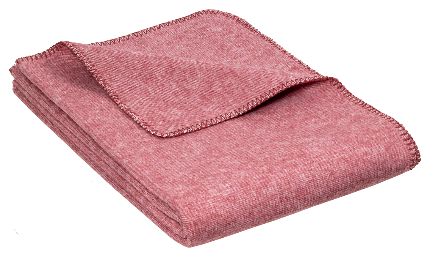 Kuscheldecke „Meliz“ redpear Jacquard-Wohndecke 100% Baumwolle aus kontrolliert biologischem Anbau ca.150x200 cm / ca.320g/m²