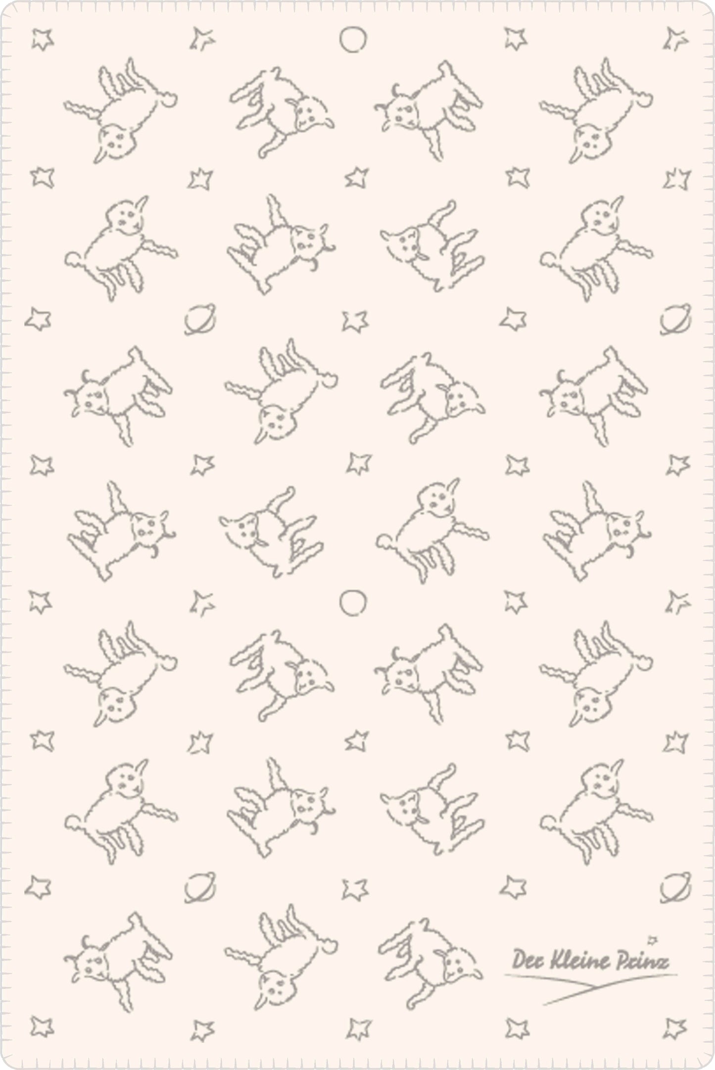 Kolter Der Kleine Prinz Schafe beige/grau
