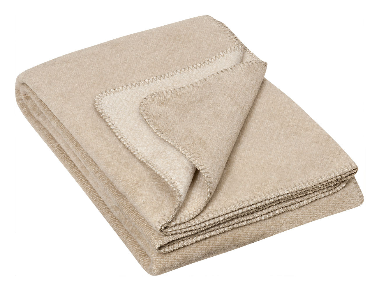 Kuscheldecke „Melange“ hermelin