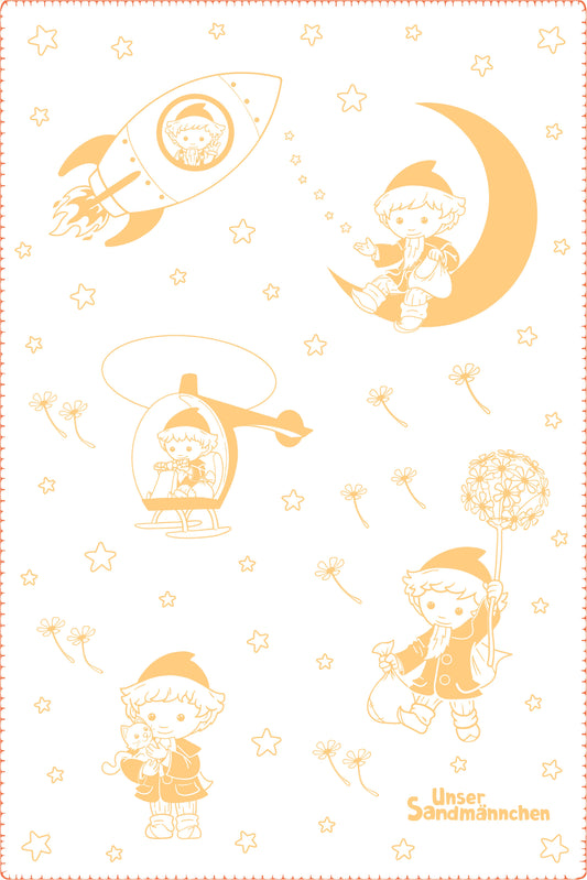 Kolter Kuscheldecke „Sandmännchen"