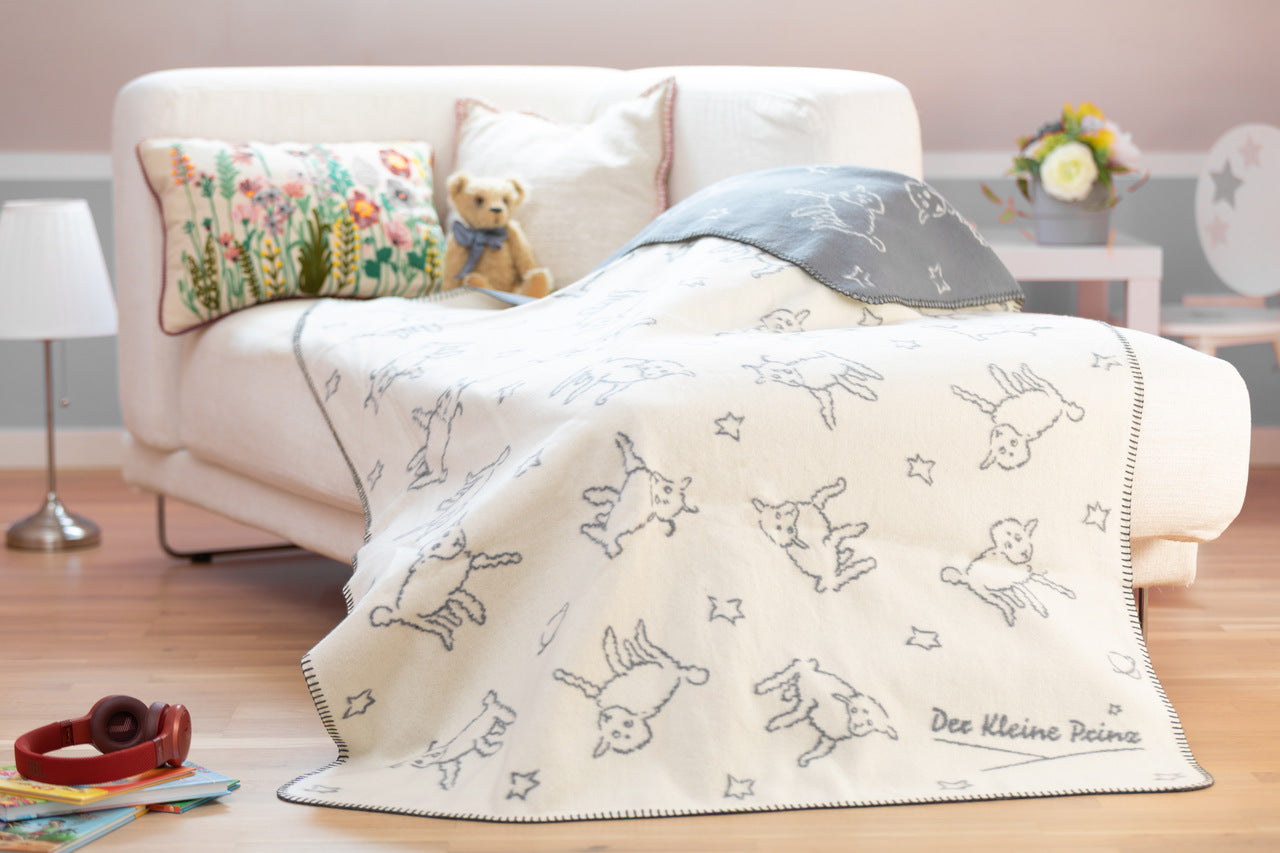 Kolter Der Kleine Prinz Schafe beige/grau