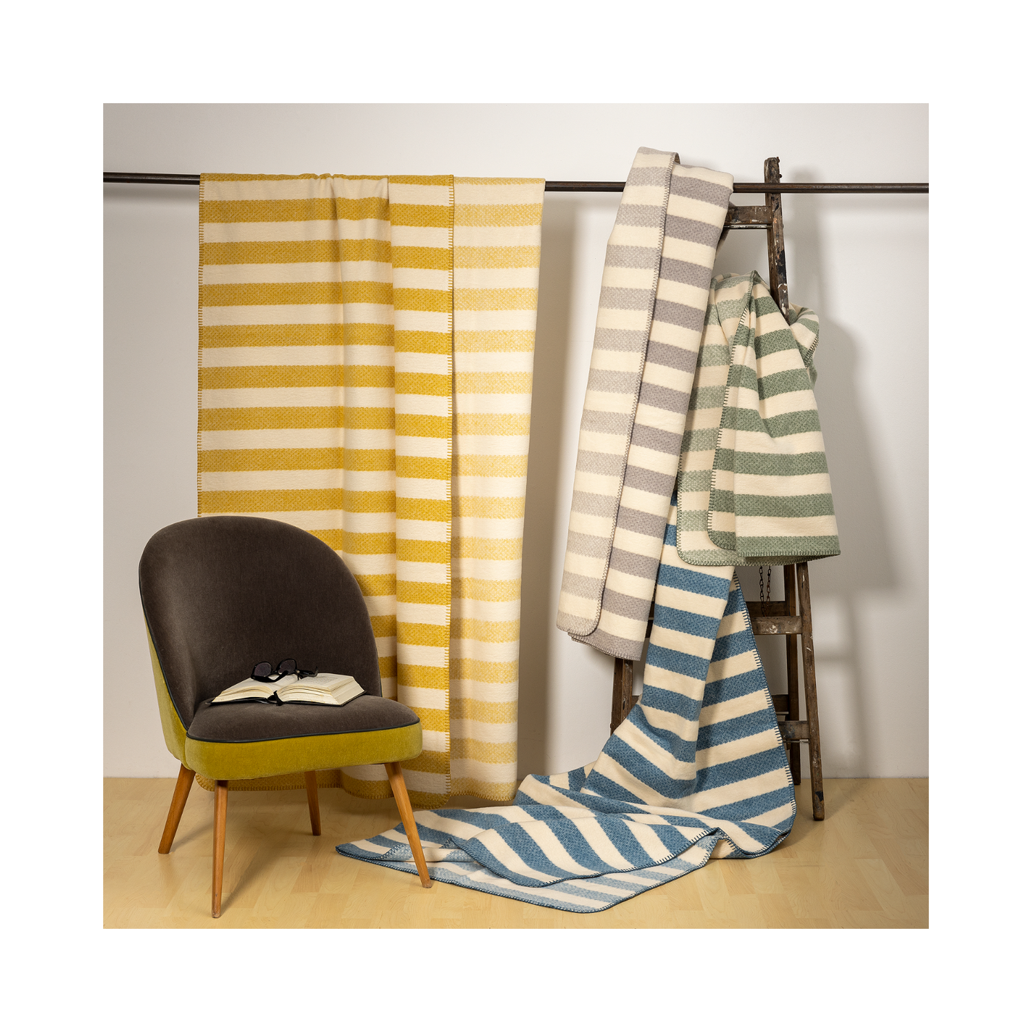 Kuscheldecke Ida Baumwolle 1,5x2,2 m