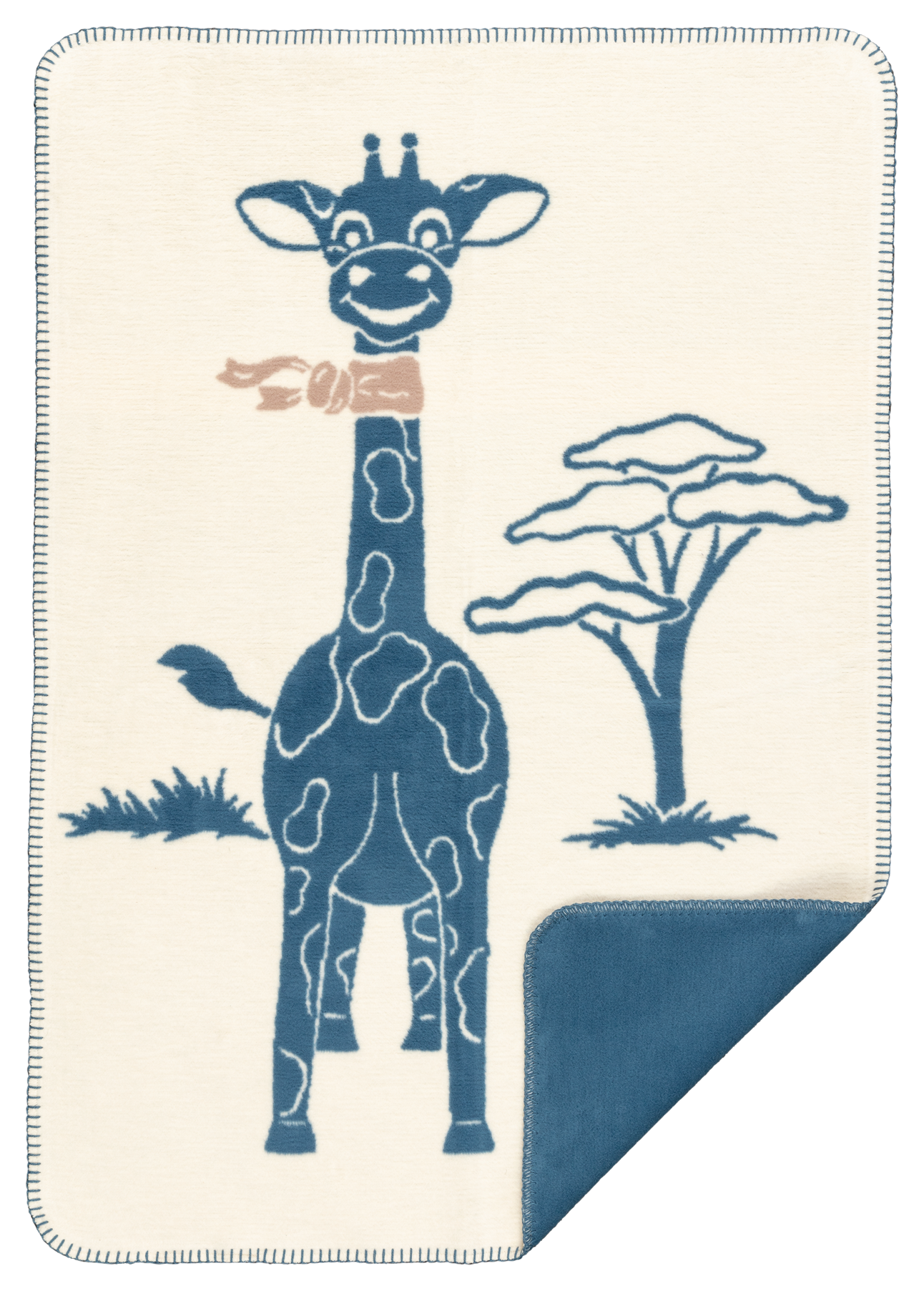 Babydecke „Gringo“ für´s Baby 100% Baumwolle aus kontrolliert biologischem Anbau ca.(75x100 cm, 4 Farben) / ca.450g/m²