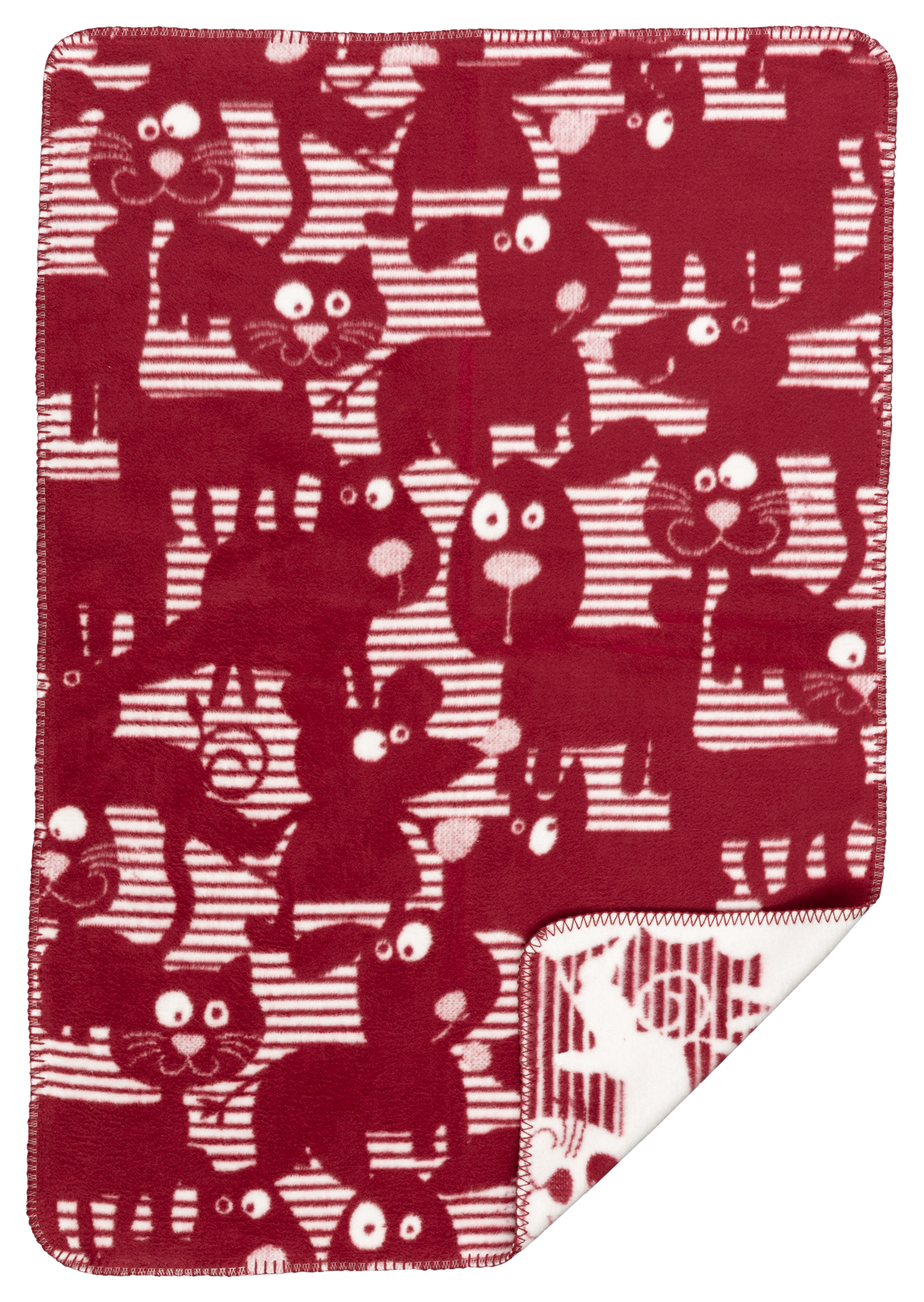 Babydecke „Pets“ - Flauschige und wertige Bio-Kuscheldecke (100x150 cm, 6 Farben) / ca.450g/m²